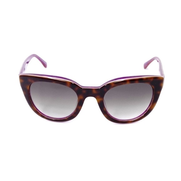 Derek Lam Lore Sunglasses Tortoise Brown and Pink Sunnies main image 4